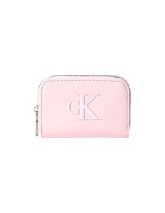 Portefeuille rose synthétique Calvin Klein femme