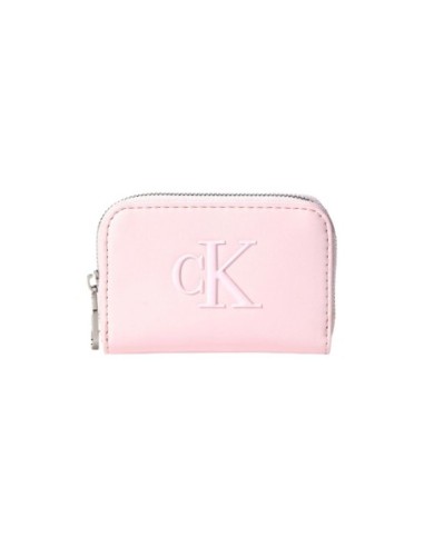 Portefeuille rose synthétique Calvin Klein femme