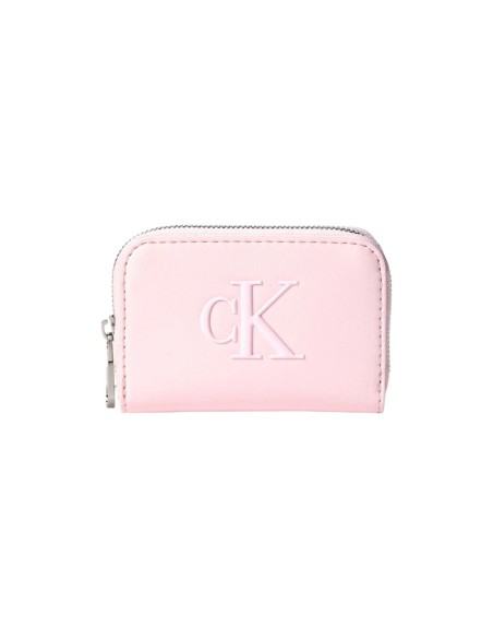 Portefeuille rose synthétique Calvin Klein femme
