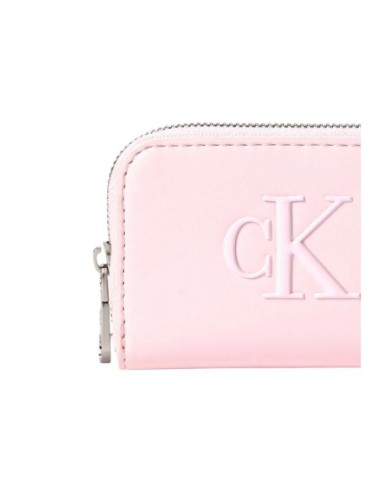 Portefeuille rose synthétique Calvin Klein femme