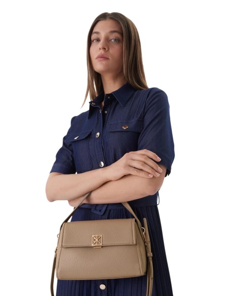 Sac à main beige femme Calvin Klein