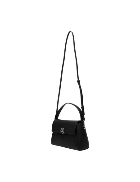Sac noir à rabat pour un style raffiné