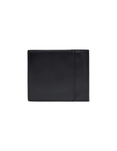 Portefeuille noir cuir compact Calvin Klein homme
