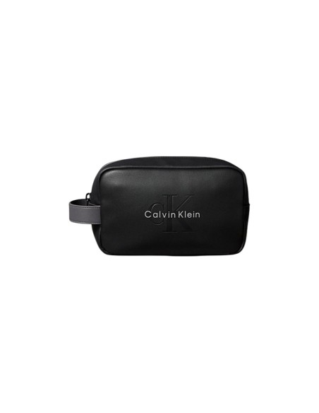 Sac compact noir homme Calvin Klein
