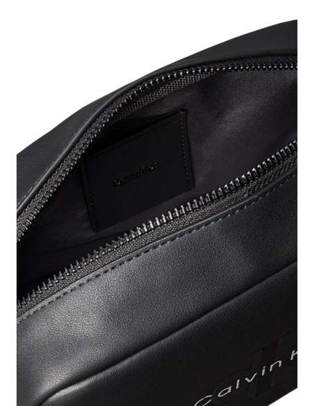 Sac compact noir homme Calvin Klein