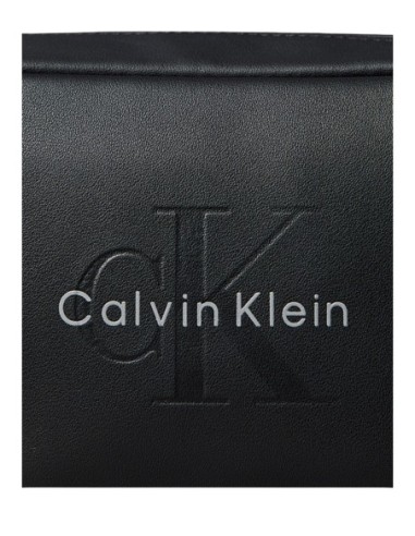 Sac compact noir homme Calvin Klein
