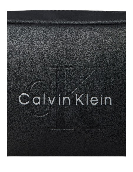 Sac compact noir homme Calvin Klein