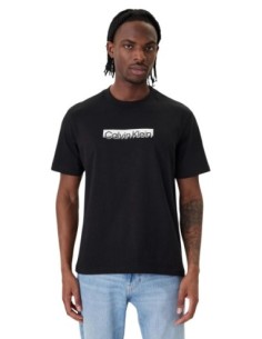 T-shirt noir Calvin Klein homme