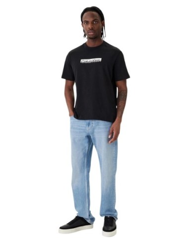 T-shirt noir Calvin Klein homme