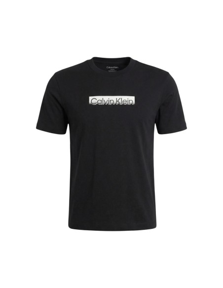 T-shirt noir Calvin Klein homme