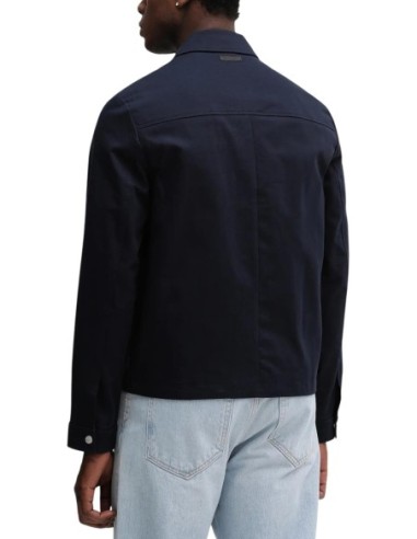 Veste bleu coton homme Calvin Klein