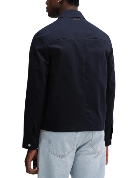 Veste bleu coton homme Calvin Klein