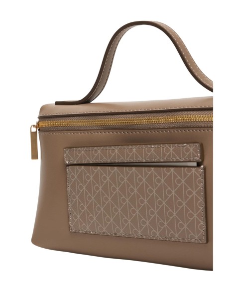 Sac à main beige femme Calvin Klein