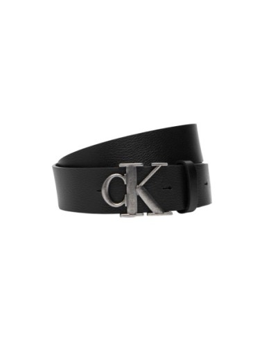 Ceinture noire cuir homme Calvin Klein