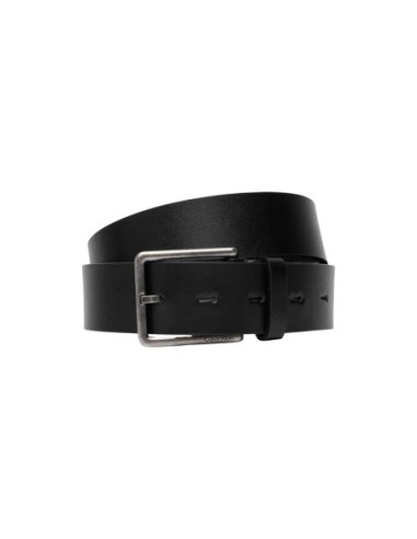 Ceinture noire cuir homme Calvin Klein