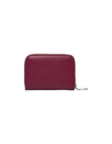 Portefeuille bordeaux synthétique Calvin Klein femme
