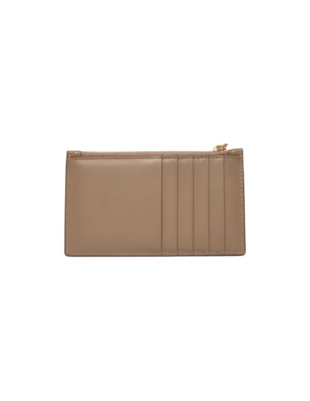 Portefeuille beige fin Calvin Klein femme