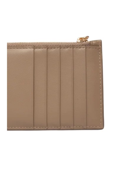 Portefeuille beige fin Calvin Klein femme