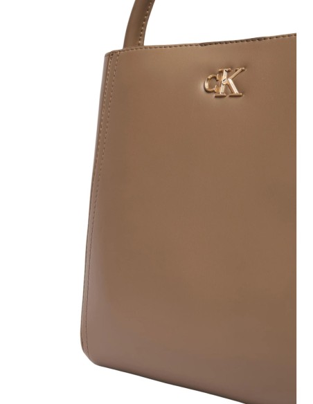 Sac Calvin Klein beige format pratique