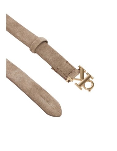 Ceinture beige chamois femme Calvin Klein