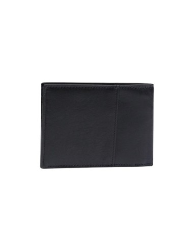 Portefeuille noir cuir large Calvin Klein homme