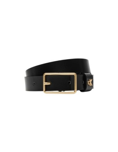 Ceinture noire cuir femme Calvin Klein