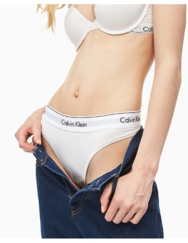 Lingerie blanche Calvin Klein Underwear femme