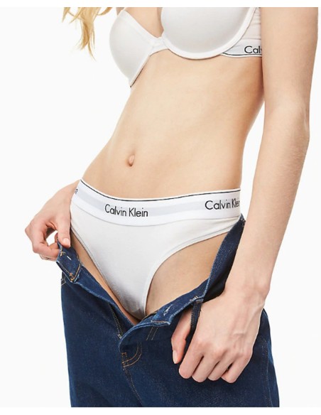 Lingerie blanche Calvin Klein Underwear femme