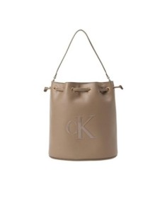 Grand sac femme Calvin Klein beige daily