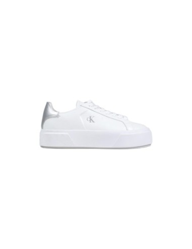 Baskets femme Calvin Klein blanches cuir
