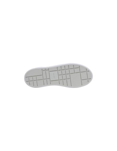 Baskets femme Calvin Klein blanches cuir