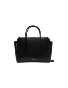 Sac à main cuir noir femme Calvin Klein