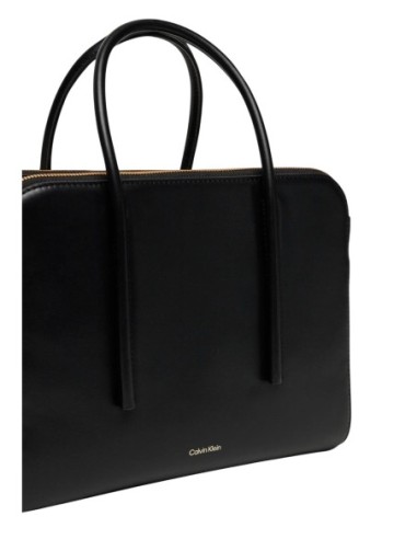 Sac à main cuir noir femme Calvin Klein