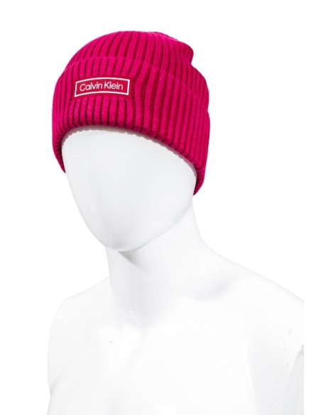 Bonnet fuchsia homme Calvin Klein