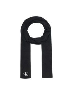 Écharpe noire viscose Calvin Klein homme