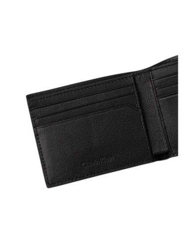 Portefeuille noir synthétique Calvin Klein homme