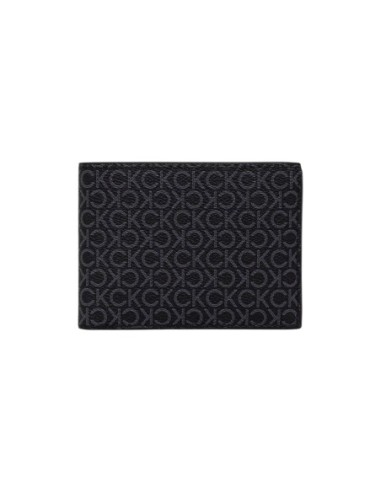 Portefeuille noir synthétique Calvin Klein homme