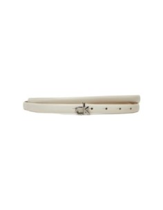 Ceinture blanche cuir femme Calvin Klein