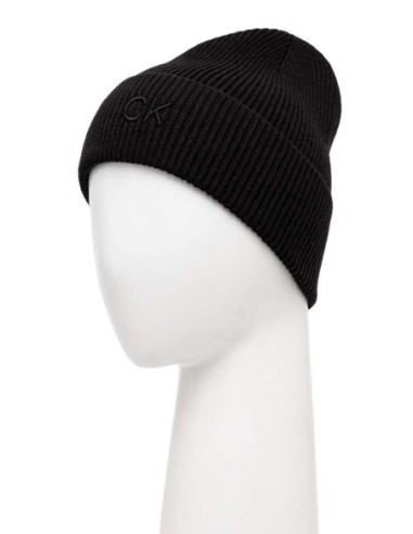 Bonnet noir femme Calvin Klein
