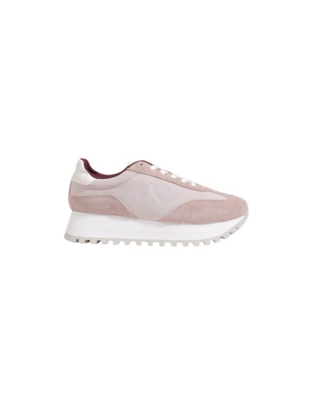 Baskets lilas cuir Calvin Klein femme