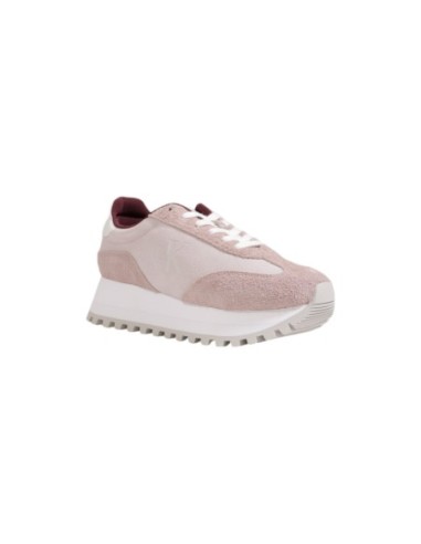 Baskets lilas cuir Calvin Klein femme