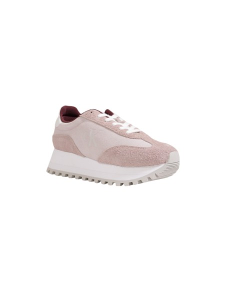 Baskets lilas cuir Calvin Klein femme