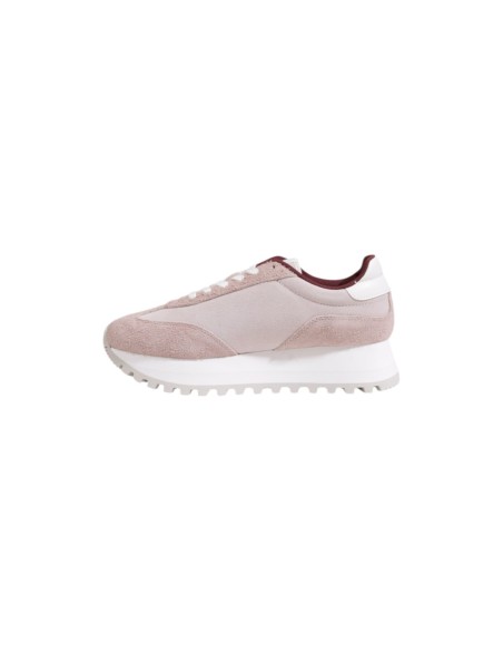 Baskets lilas cuir Calvin Klein femme