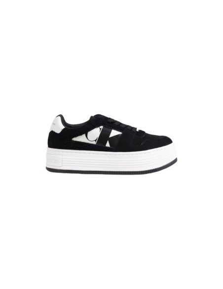 Baskets femme Calvin Klein noires cuir modernes