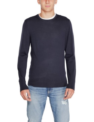 Pull bleu laine homme Calvin Klein