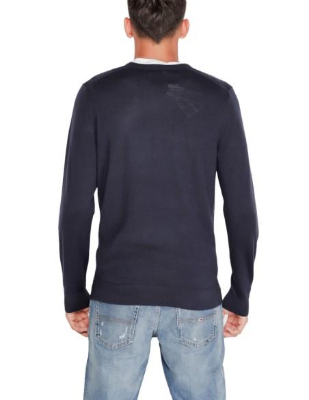 Pull bleu laine homme Calvin Klein