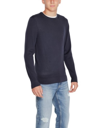 Pull bleu laine homme Calvin Klein