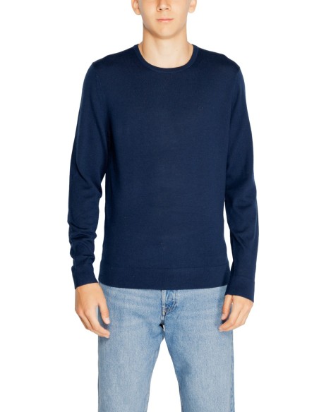 Pull laine bleu homme Calvin Klein