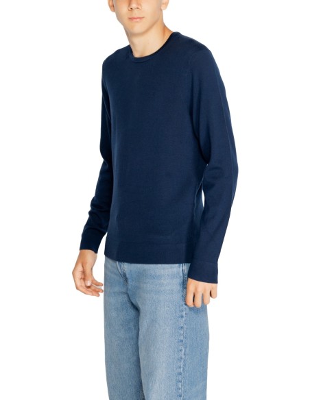 Pull laine bleu homme Calvin Klein