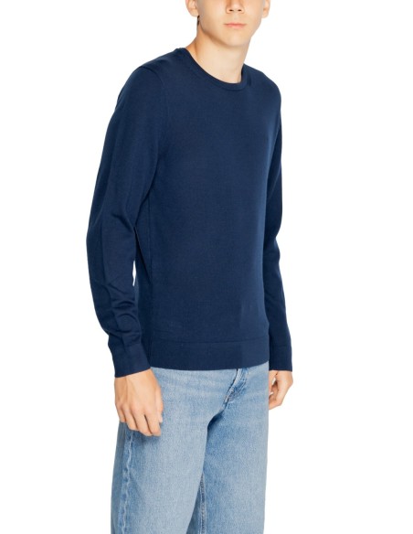 Pull laine bleu homme Calvin Klein